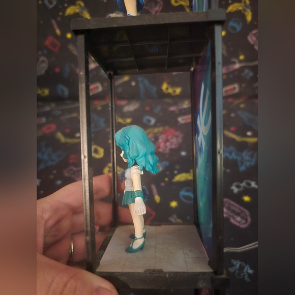 Set of 3 stackable sailor moon figures - Picture 7 of 8